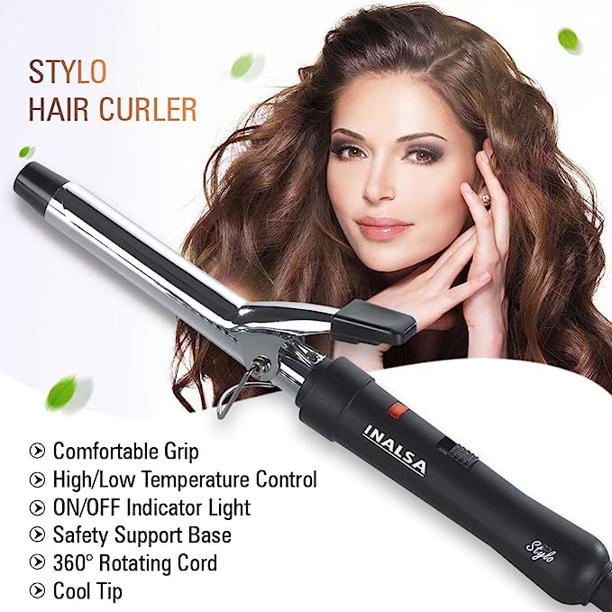 Inalsa Stylo Hair Curler (Black) Inalsa Stylo Hair Curler (Black)